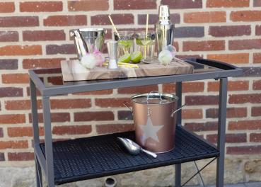 Eiseimer Stern 19,5x20cm - 2 Farben -